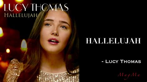 Hallelujah Cover By Lucy Thomas YouTube