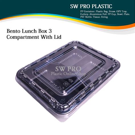 Benxon Compartment Lunch Box With Lid Sets Bt Pp Plastic Food