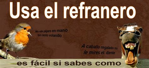 Refranes Y Expresiones Espa Olas Ejercicio Frases Hechas Dichos