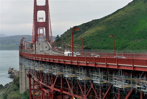 Golden Gate Bridge Physical Suicide Deterrent System And Wind Retrofit