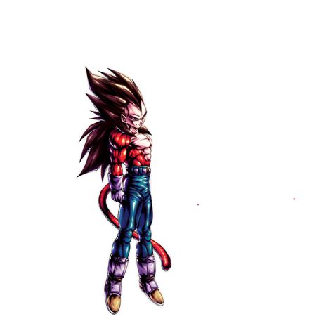 Super Saiyan 4 Vegeta Render Db Legends By Robzap18 On Deviantart