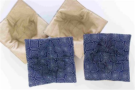 How to Sew Microwaveable Bowl Potholders