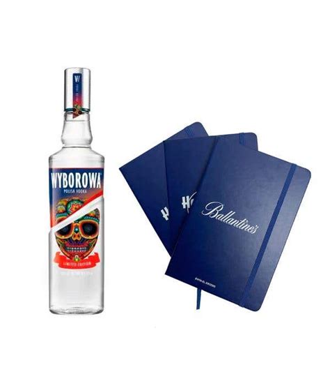 Vodka Wyborowa 750 Ml 3 LIbretas