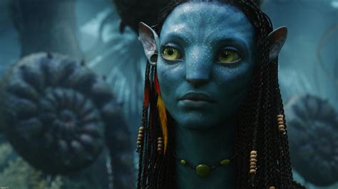 2460x900 Zoe Saldana As Neytiri In Avatar 2460x900 Resolution Wallpaper