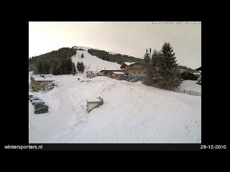 Zillertal Arena Gasthof Filzstein Webcam Time Lapse 2010 2011 YouTube