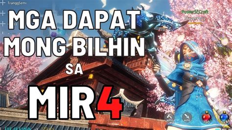 MIR4 GUIDE MGA DAPAT MONG BILHIN SA MIR4 USING COPPER Newbie Guide