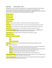 Macroeconomics Study Guide Exam 1 Docx Study Guide Macroeconomics