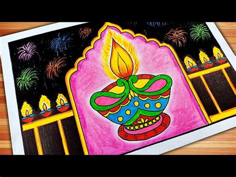 Diwali Pictures For Drawing