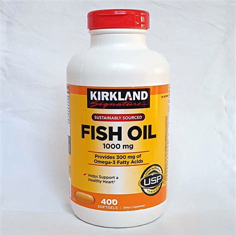 Kirkland Fish Oil Mg Softgels Exp Nov Shopee Philippines