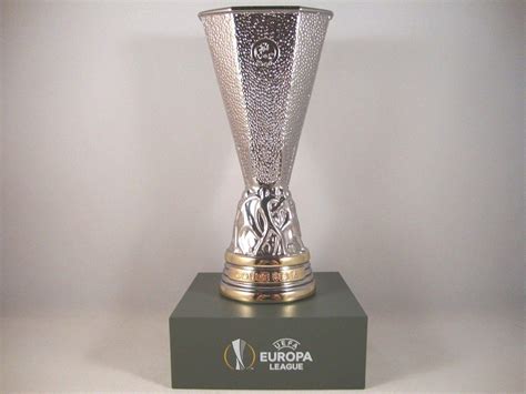 Europa League Uefa Cup On Acrylic Base Cup Trophy Mm Amazon Co Uk