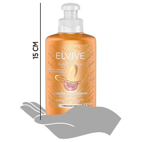 Crema Para Peinar Elvive Cabello Muy Seco Coco Ml