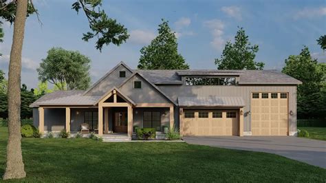 Modern Farmhouse House Plan 4 Bedrooms 2 Bath 2556 Sq Ft Plan 12 1703