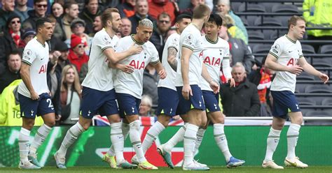 Tottenham's next five Premier League fixtures compared to Liverpool ...