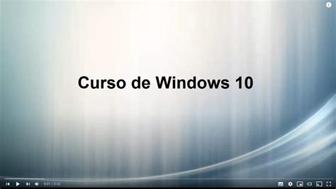 Cursos De Windows Curso Completo De Windows Tutorial Desde