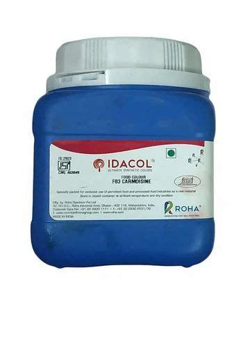 Blue Form Liquid Idacol Food Color Fo Caramoisize At Rs Kg In Patna