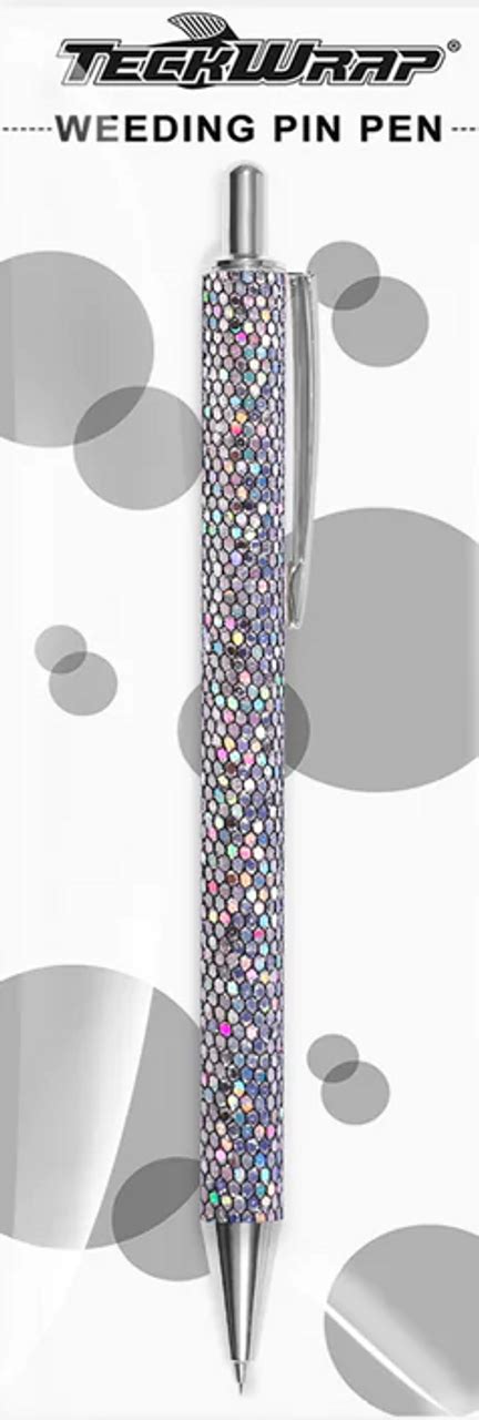 Teckwrap Craft Glitter Sparkle Weeding Pen Black