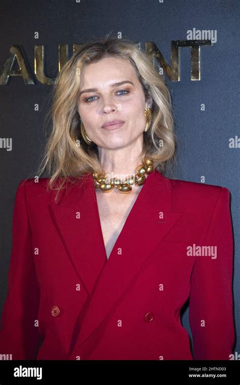 Paris France On March 01 2022 Eva Herzigova Attending The Saint