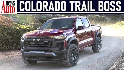 2023 Chevrolet Colorado Trail Boss Walkaround NewsAuto YouTube