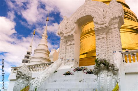 Temple of Chiang Mai in Thailand Stock Photo | Adobe Stock