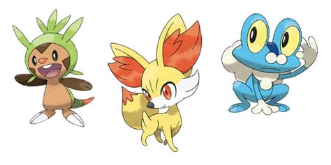 Shiny Gen 6 Starters