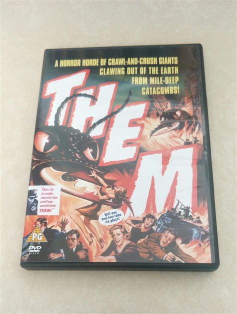 Them Rare 1950s Horror Starring James Whitmore Dvd Etsy