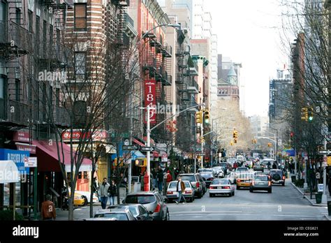 bleecker street greenwich village new york city Stock Photo - Alamy