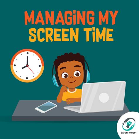 Managing My Screen Time Safety Troop