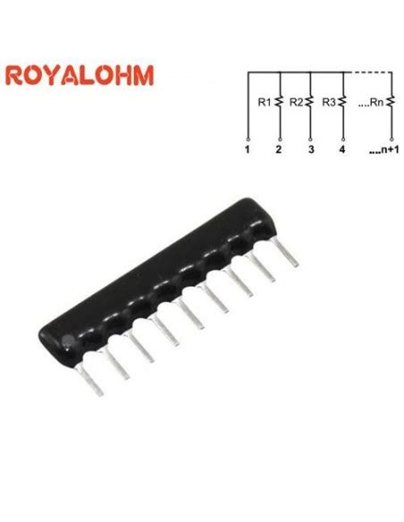 Resistor Arrays Pin Iso Ohm