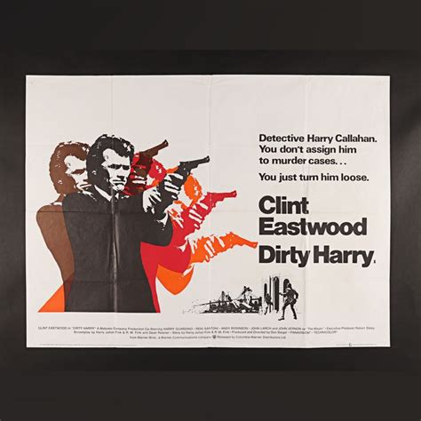 Lot David Frangioni Collection Uk Quad Dirty Harry