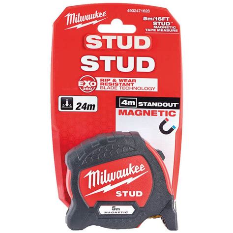 Milwaukee 4932471626 5m Stud Gen2 Tape Measure Welding And Safety