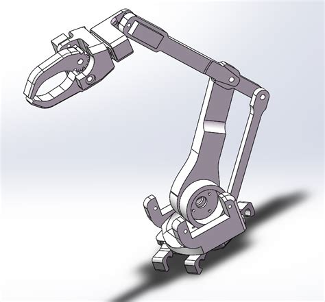 【机器人】moco Arm小型机械臂3d数模图纸 Solidworks设计solidworks机器人 仿真秀干货文章