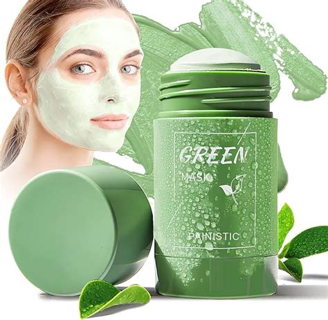 Bluemega Paquetes Faciales Green Mask Stick Mascarilla De Limpieza