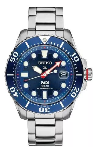 Reloj Seiko Prospex Padi Edición Especial Solar Diver Ss Meses sin