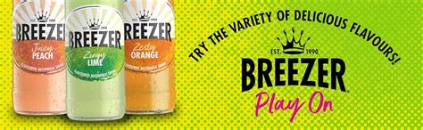BREEZER Orange Flavoured Alcohol Drink - 275ml / 27.5cl, 4% ABV - Zesty ...
