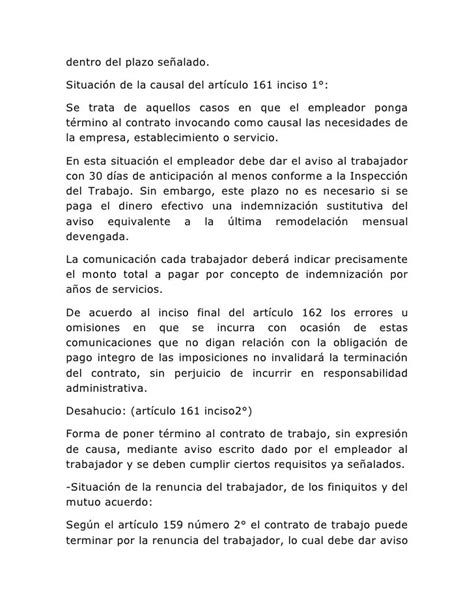 Carta Tipo Aviso Termino De Contrato A Plazo Fijo Financial Report