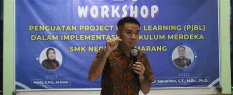 Workshop Penguatan Project Based Learning Pjbl Dalam Implementasi