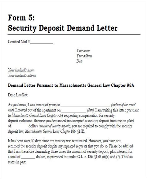 Free 47 Demand Letter Templates In Pdf Ms Word