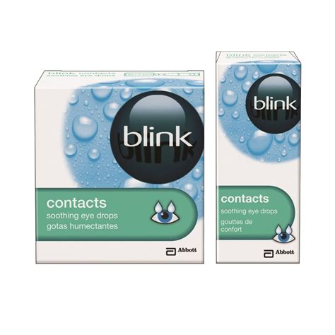 Blink contacts 10 ml 6 stk ks Væsker Lindcon Optical Group A S