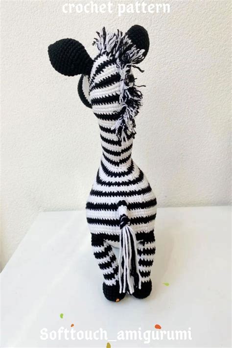 Crochet Pattern Amigurumi Zebra Amigurumi Zebra Pattern Crochet