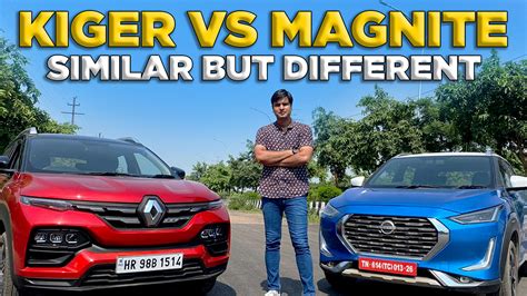 Renault Kiger Vs Nissan Magnite Detailed Comparison In Hindi The