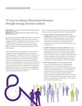 12 Ways To Enhance Financial Performance PDF