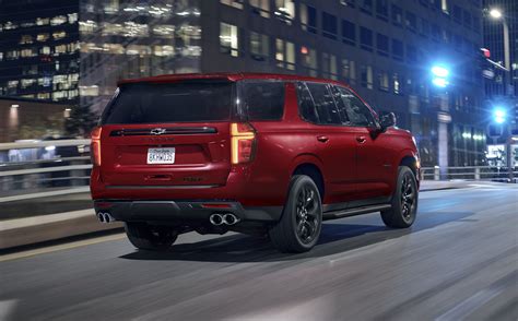 Chevrolet Enters The Performance Suv Fray With The Tahoe Rst