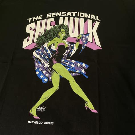She Hulk Shirt Size Xl Printed On La Apparel Depop