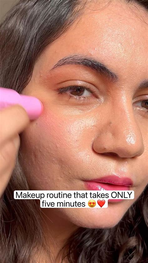 Makeup Routine That Takes Only Five Minutes 😍 ️ Makeup Routine