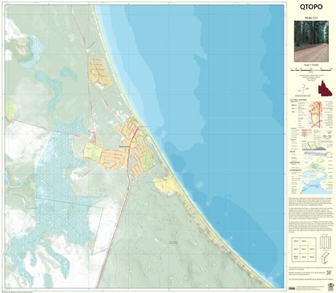 Tin Can Bay (9546-331) Map by Department of Resources | Avenza Maps