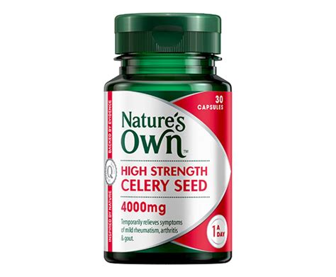 Natures Own High Strength Celery Mg Capsules