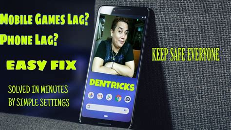 How To Fix Lag On All Android Mobile Phones Dentricks Channel Youtube