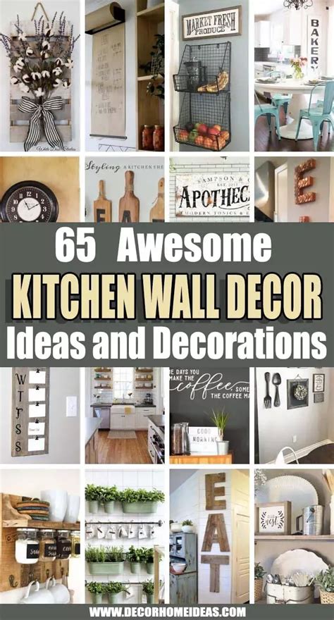 64 Best Kitchen Wall Decor Ideas To Add Personal Touch Artofit