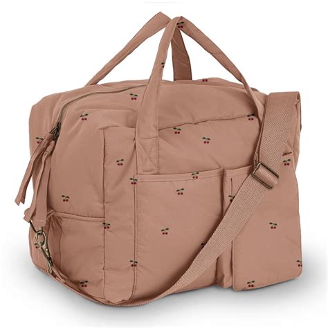 Sac à langer Konges Slojd Cerises Cherry Blush KONGES SLOEJD l little