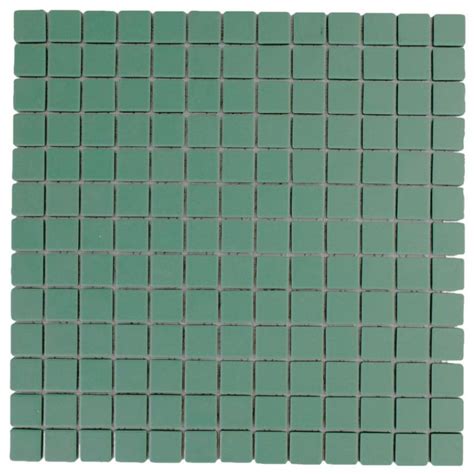 Mosaïque Emaux de Briare Mazurka MALACHITE AL24 2 5 x 2 5 cm sur filet